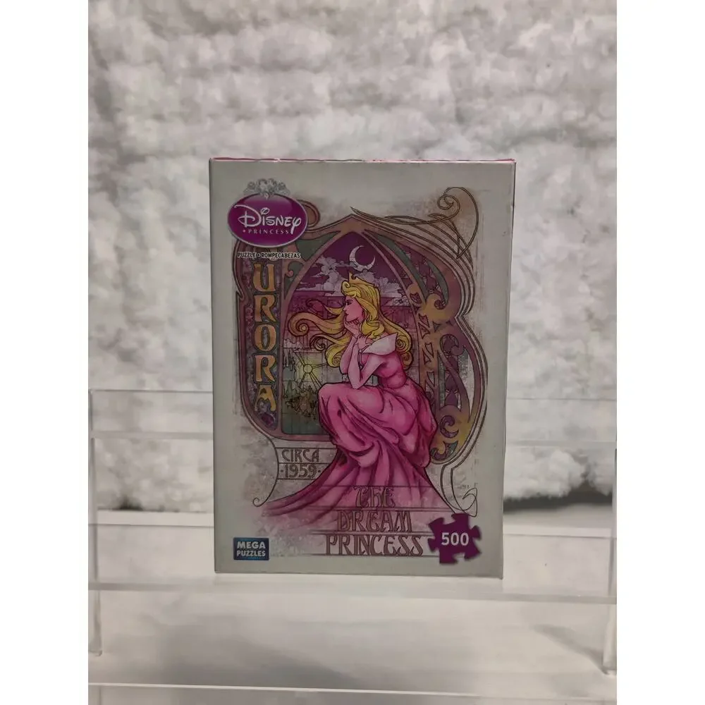 Disney Princess Art Nouveau 500 Piece Puzzles Lot of 5 - NIB/Sealed